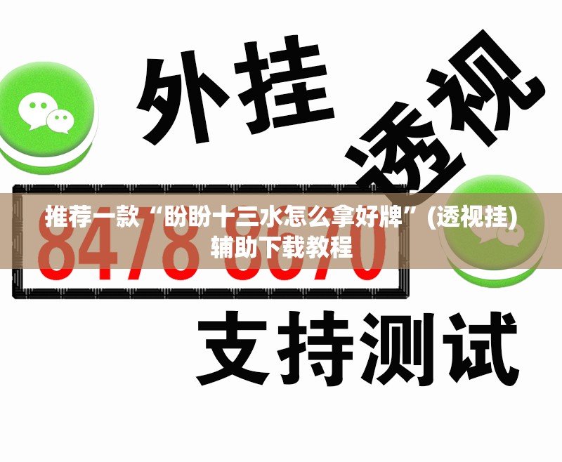 推荐一款“盼盼十三水怎么拿好牌”(透视挂)辅助下载教程