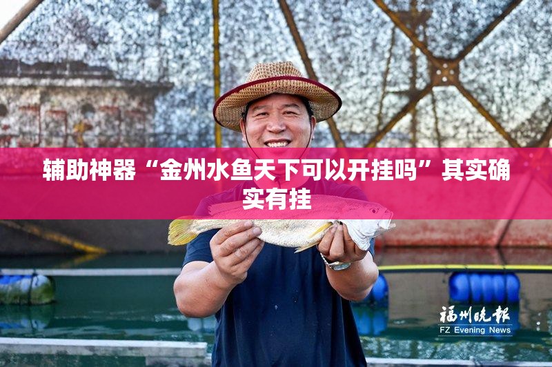 辅助神器“金州水鱼天下可以开挂吗”其实确实有挂