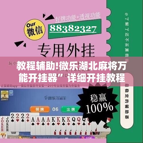 教程辅助!微乐湖北麻将万能开挂器”详细开挂教程