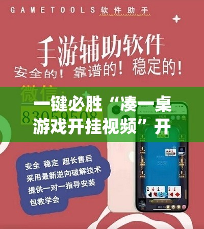 一键必胜“凑一桌游戏开挂视频”开挂(透视)辅助教程