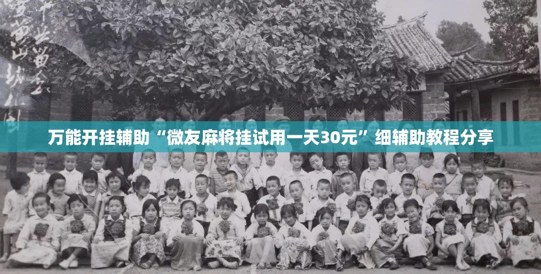 万能开挂辅助“微友麻将挂试用一天30元	”细辅助教程分享