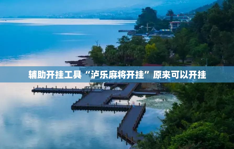 辅助开挂工具“泸乐麻将开挂	”原来可以开挂