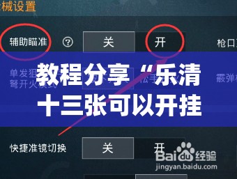 教程分享“乐清十三张可以开挂吗”开挂(透视)辅助神器