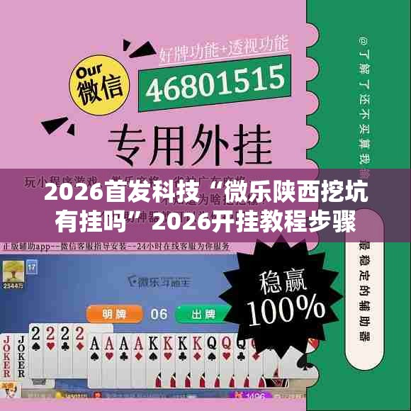 2026首发科技“微乐陕西挖坑有挂吗”2026开挂教程步骤