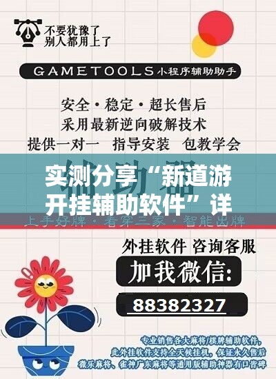 实测分享“新道游开挂辅助软件”详细分享装挂步骤