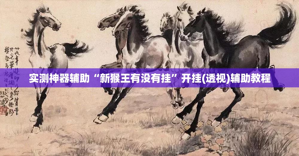 实测神器辅助“新猴王有没有挂”开挂(透视)辅助教程