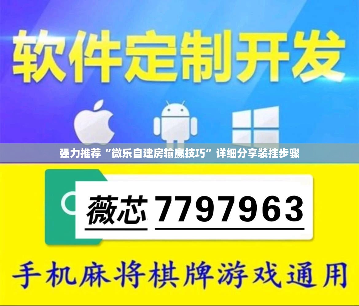 强力推荐“微乐自建房输赢技巧”详细分享装挂步骤