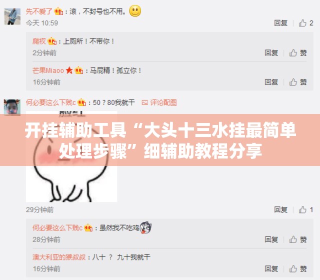 开挂辅助工具“大头十三水挂最简单处理步骤”细辅助教程分享
