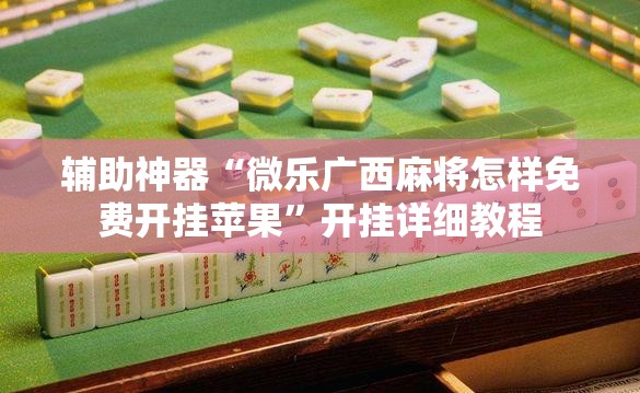 辅助神器“微乐广西麻将怎样免费开挂苹果”开挂详细教程