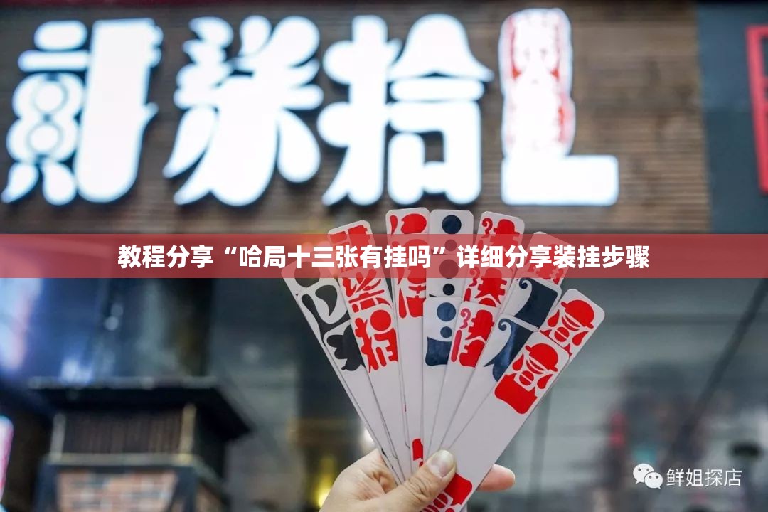 教程分享“哈局十三张有挂吗	”详细分享装挂步骤