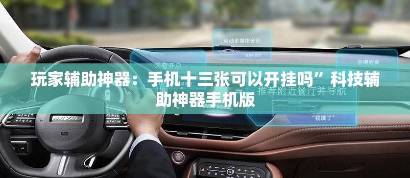 玩家辅助神器：手机十三张可以开挂吗”科技辅助神器手机版