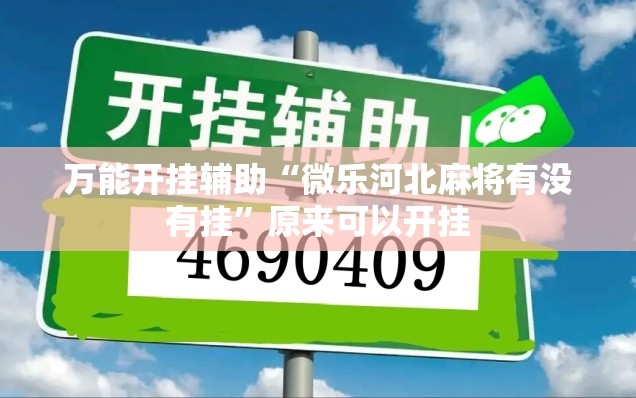万能开挂辅助“微乐河北麻将有没有挂”原来可以开挂