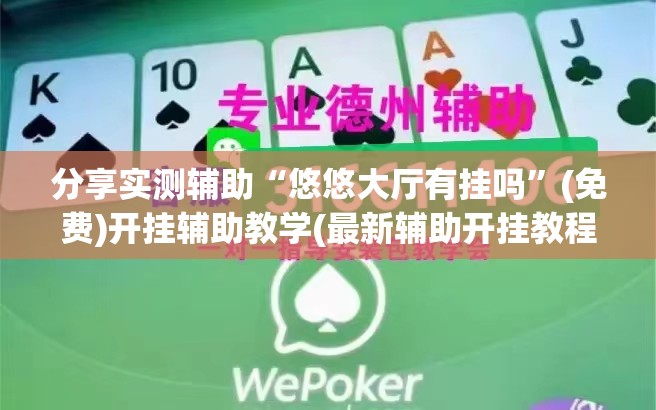 分享实测辅助“悠悠大厅有挂吗	”(免费)开挂辅助教学(最新辅助开挂教程)