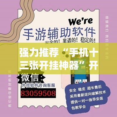 强力推荐“手机十三张开挂神器”开挂(透视)辅助教程