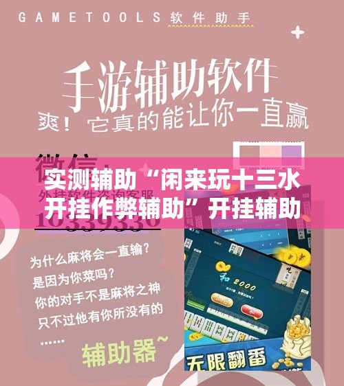 实测辅助“闲来玩十三水开挂作弊辅助”开挂辅助脚本+详细开挂安装教程