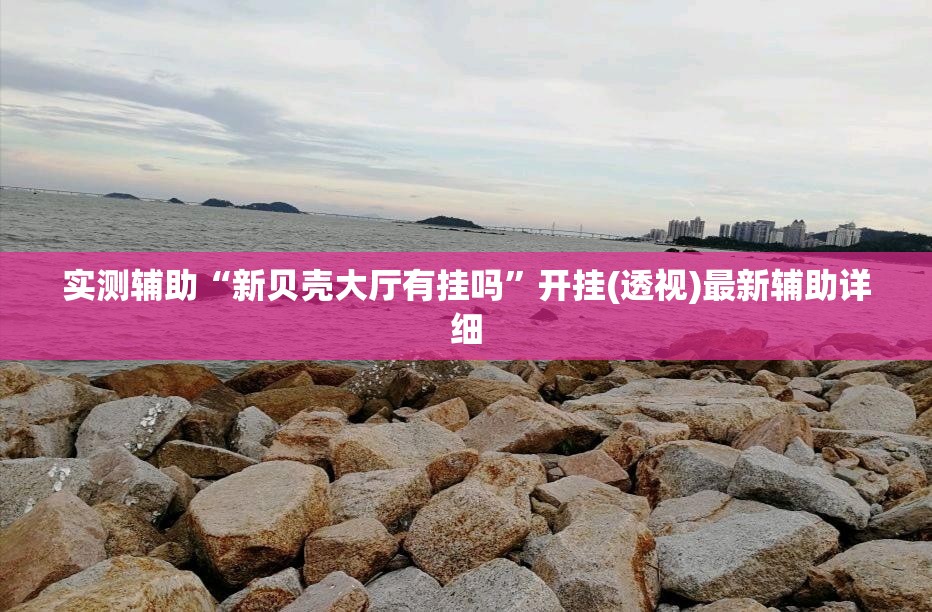 实测辅助“新贝壳大厅有挂吗”开挂(透视)最新辅助详细