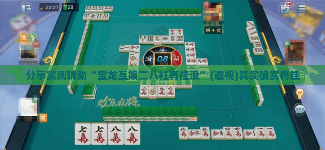 分享实测辅助“宝龙互娱二八杠有挂没”(透视)其实确实有挂