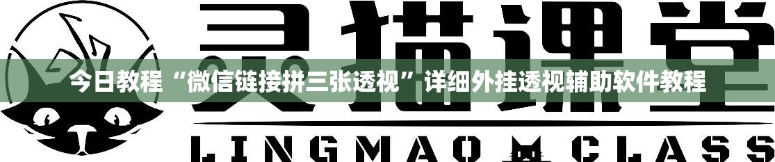 今日教程“微信链接拼三张透视”详细外挂透视辅助软件教程