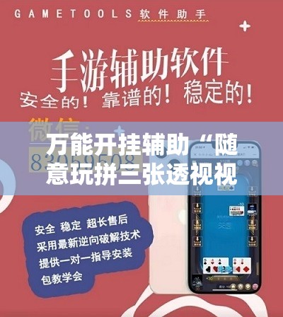 万能开挂辅助“随意玩拼三张透视视频”2026开挂教程步骤
