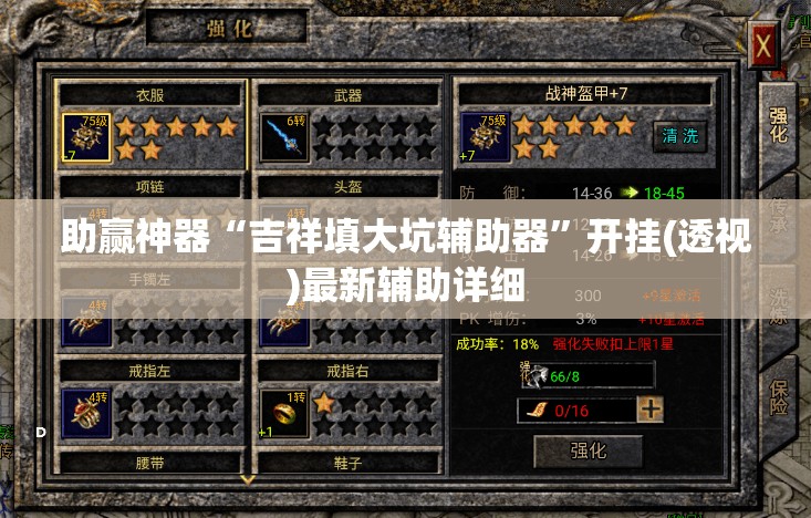 助赢神器“吉祥填大坑辅助器”开挂(透视)最新辅助详细
