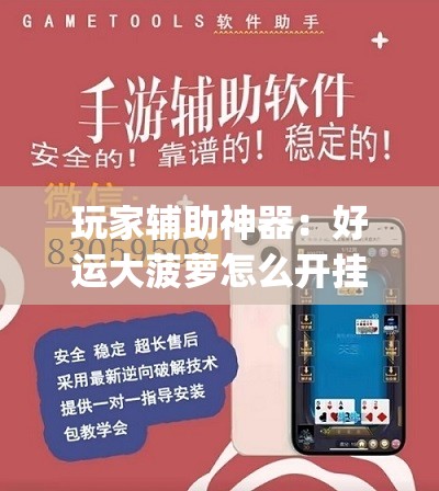 玩家辅助神器：好运大菠萝怎么开挂”开挂(透视)最新辅助详细