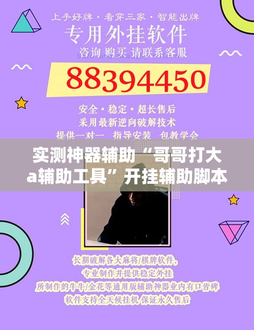 实测神器辅助“哥哥打大a辅助工具”开挂辅助脚本+详细开挂安装教程