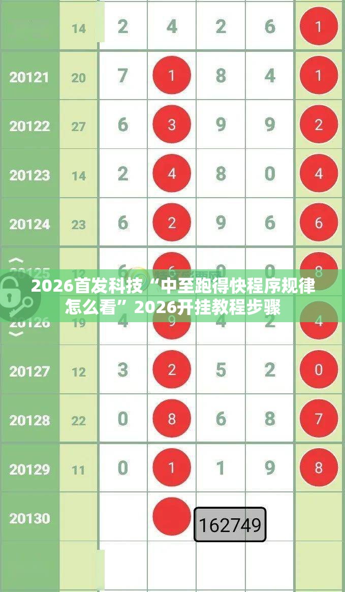 2026首发科技“中至跑得快程序规律怎么看”2026开挂教程步骤